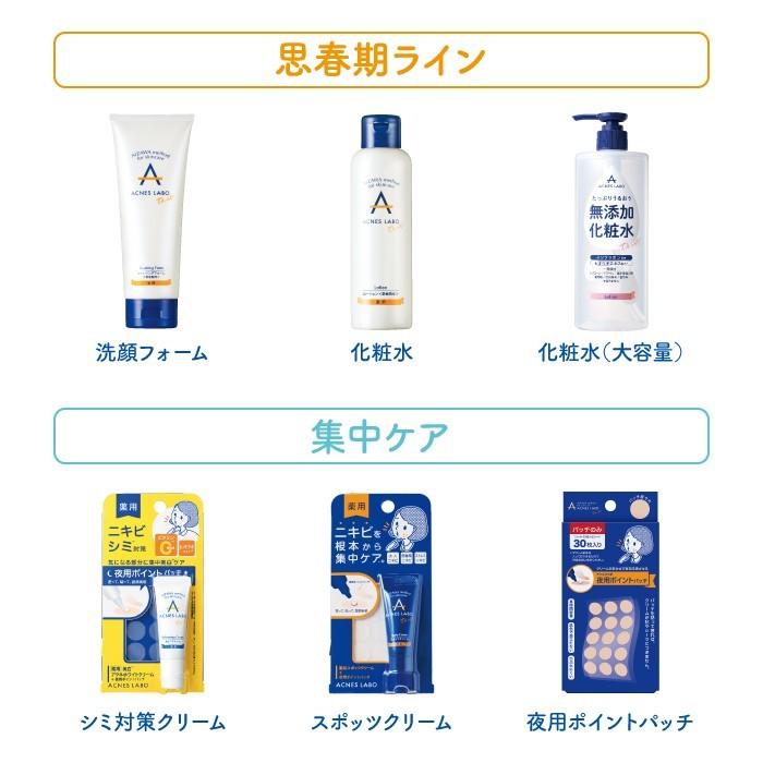 アクネスラボ 夜用ポイントパッチ 集中ケアシート 使い勝手の良い ニキビパッチ
