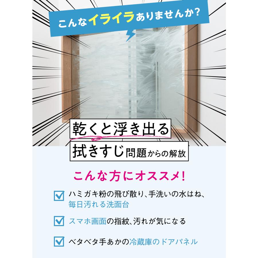 クリーンプラネット クリアミスト 300ml | 洗剤 洗浄スプレー 鏡 ガラス 光沢面 拭き掃除 速乾 除菌 |  | 02