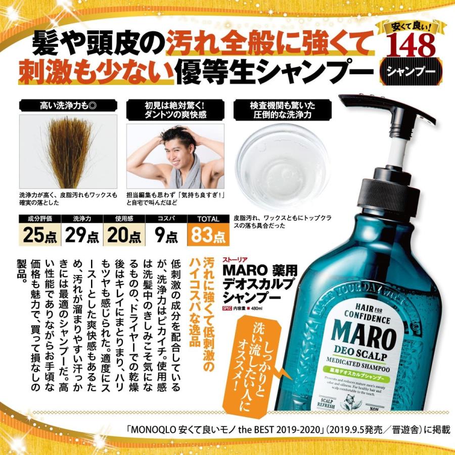 シャンプー Maro マーロ 薬用 医薬部外品 デオスカルプ メンズ シャンプー 詰め替え 400ml メンズ スカルプ 男性 ボリュームアップ シャンプー 頭皮さっぱり ネイチャーラボ Paypayモール店 通販 Paypayモール
