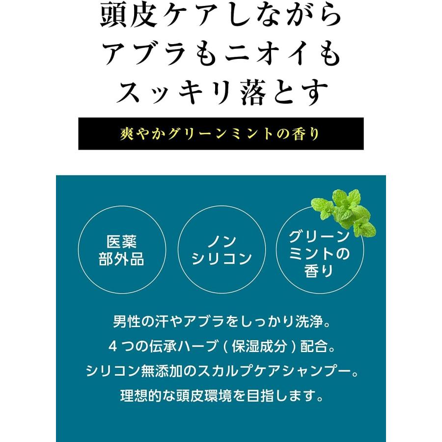 トリートメント MARO マーロ 薬用 医薬部外品 デオスカルプ トリートメント 詰め替え 400ml | メンズ スカルトリートメント 男性 ボリュームアップ 頭皮さっぱり | MARO | 03