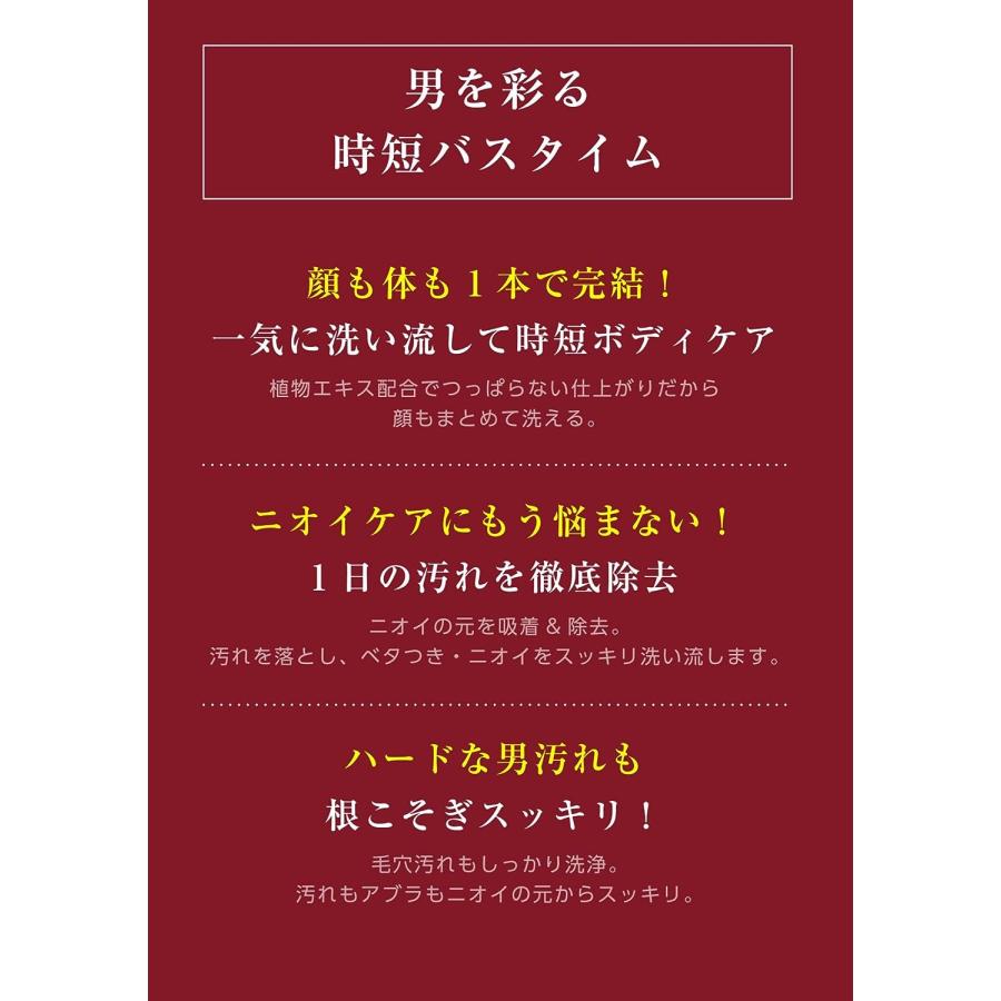 ボディソープ MARO マーロ 全身用 クレンジングソープ メンズ ボディソープ 450ml | 男性 植物エキス 全身 洗える ニオイ対策 全身スッキリ 植物由来｜naturelab-store｜05