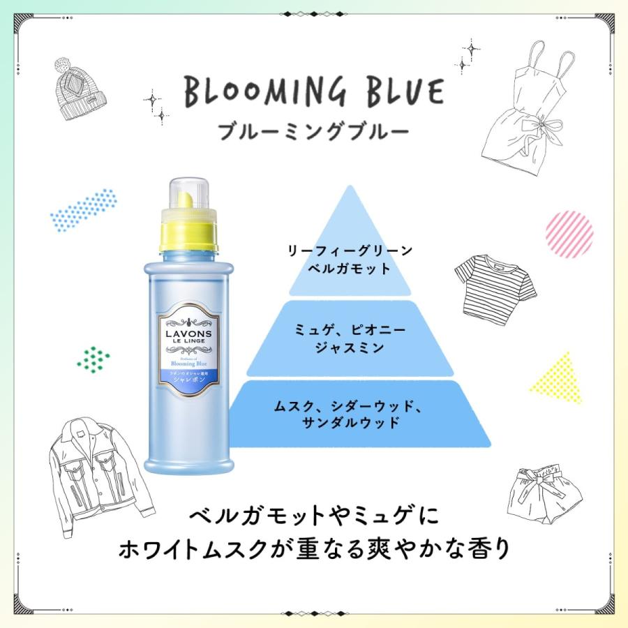 LAVONS（ラボン） 柔軟剤 ブルーミングブルー［ホワイトムスクの香り