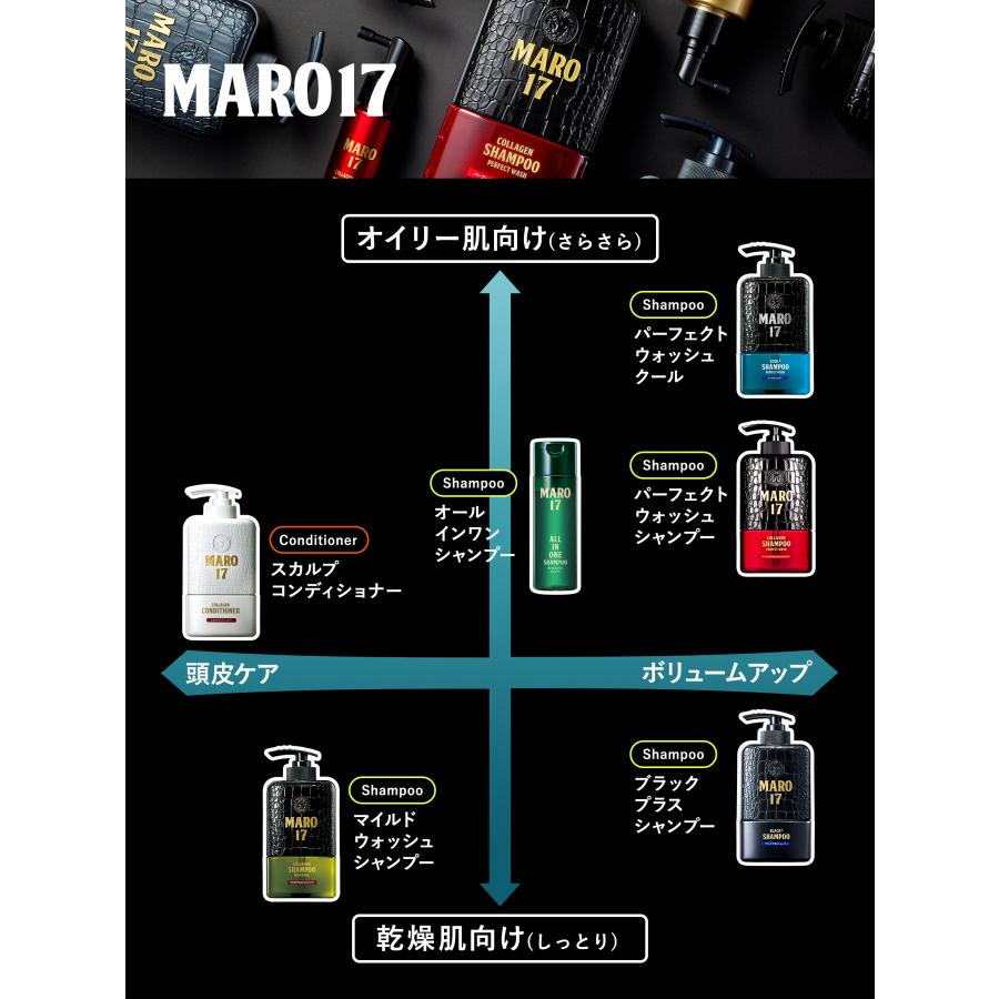 MARO（マーロ） シャンプー MARO17 マーロ17 コラーゲン マイルド