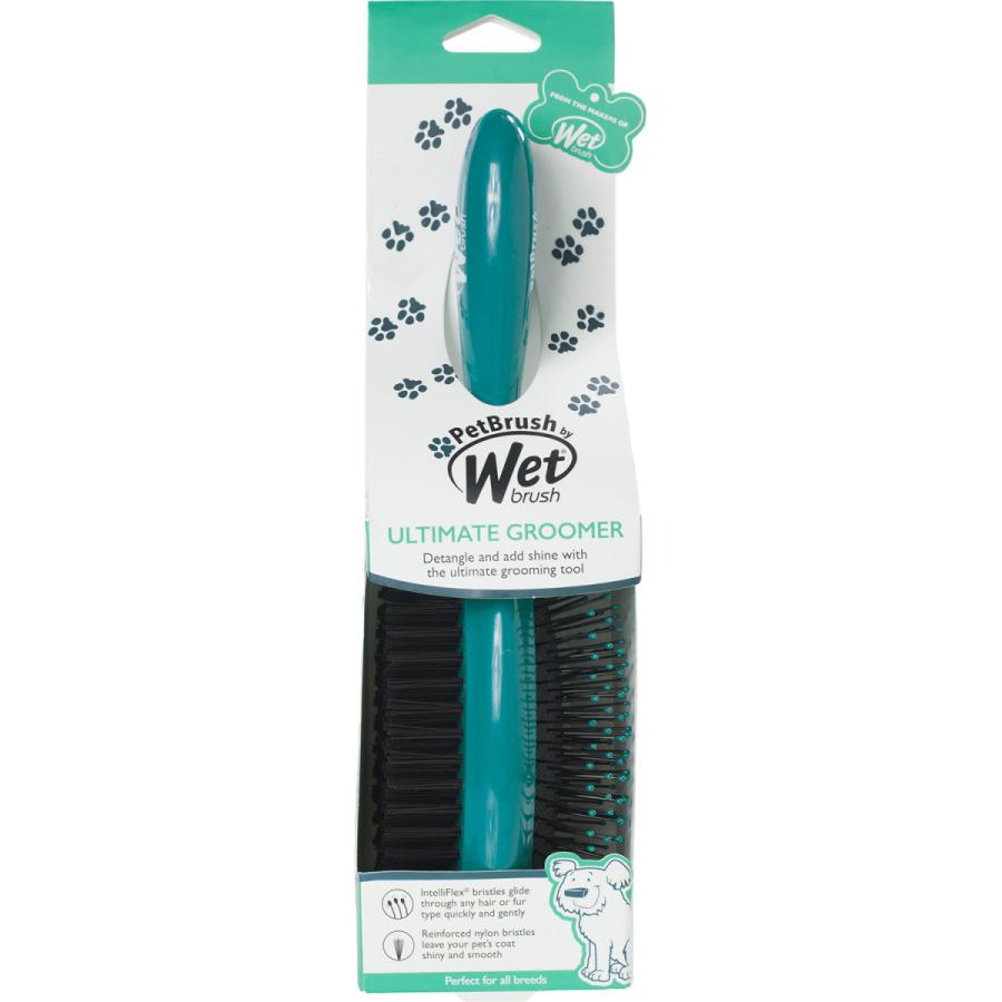 ウェットブラシ【正規品】ペットブラシ 両面（犬猫用・マッサージにも