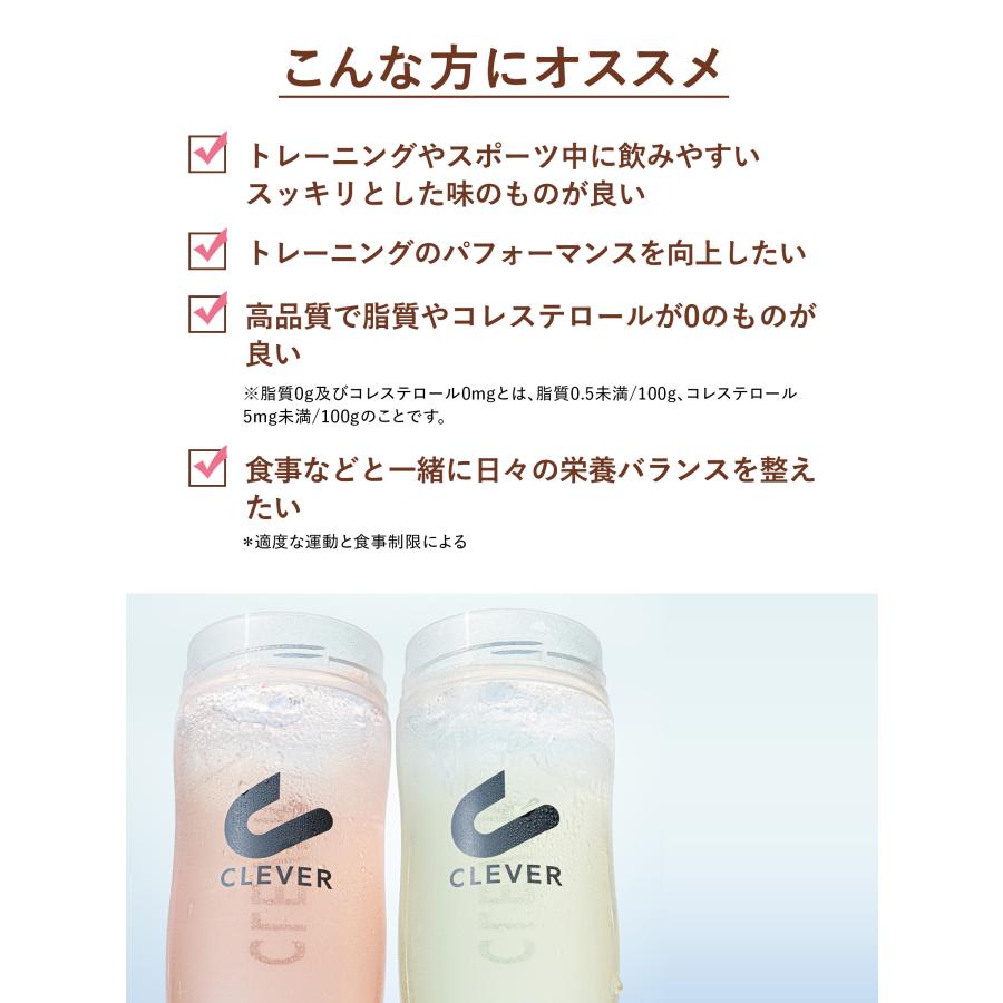 CLEVER（スポーツ） クレバー クリアホエイ マッスル プロテイン