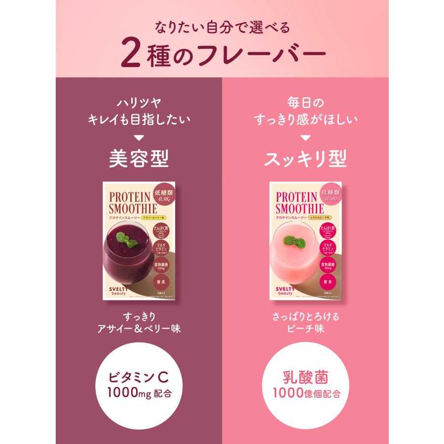 スベルティビューティー プロテインスムージー アサイー＆ベリー