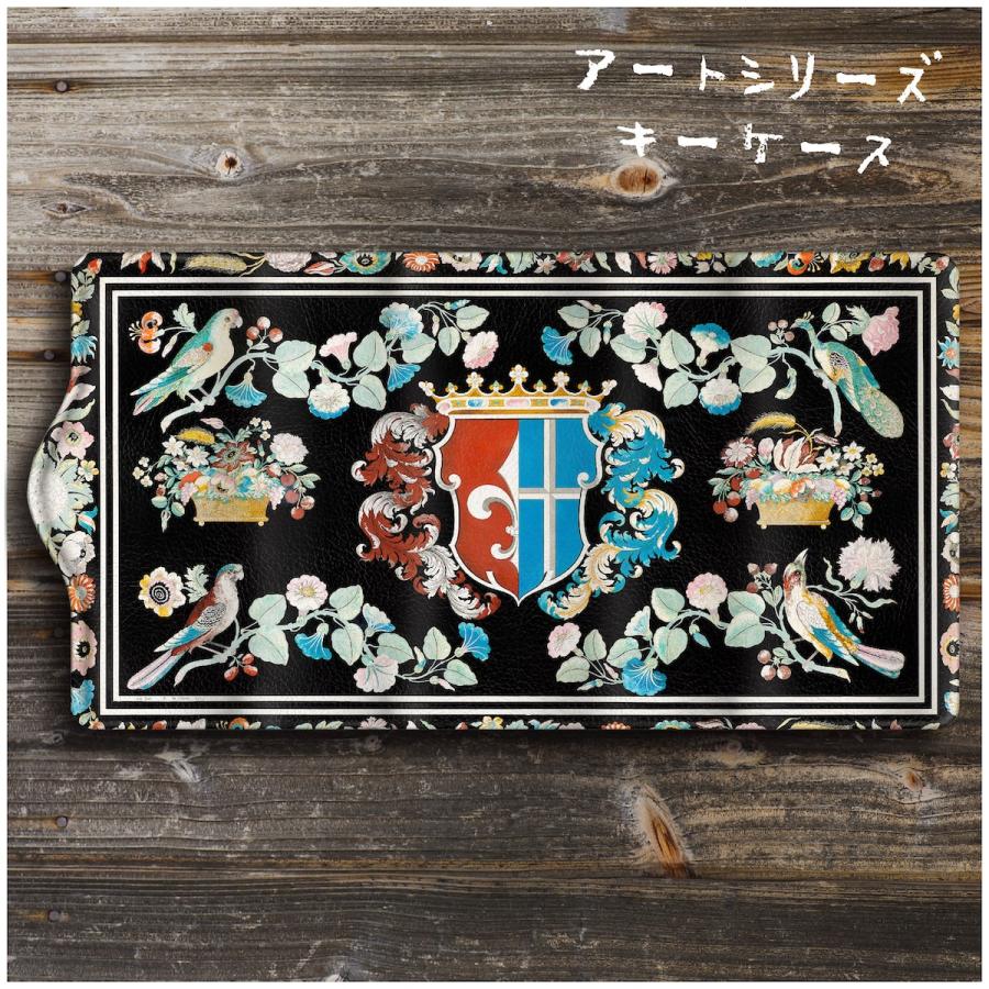 キーケース メンズ 紋章付きテーブルトップ便利グッズ 名画 ケース 絵画 かわいい レトロ 通学 鍵収納 最新号掲載アイテム