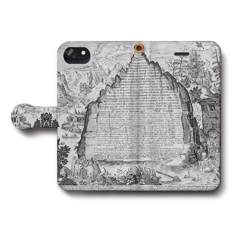 Iphone11 ケース エイスース スマホカバー 手帳型 絵画 全機種対応 ケース 人気 あいふぉん ケース 丈夫 耐衝撃 エメラルド タブレット 錬金術 3990 11 Naturemate Yahoo Shop 通販 Yahoo ショッピング