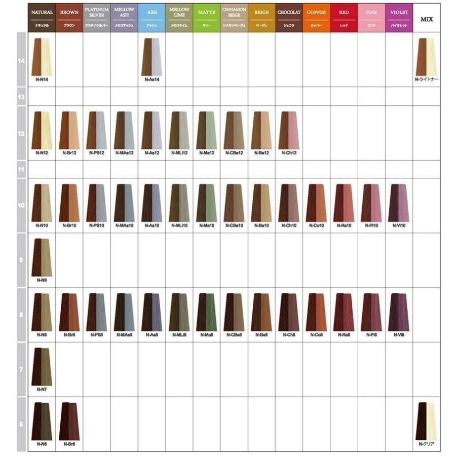 N-Ma ナプラ ナシードカラー ファッション マット 80g 美容室用 ヘア