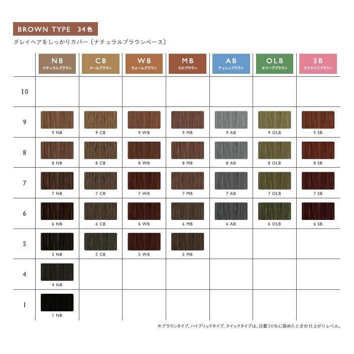 アリミノ カラーストーリー プライム ブラウンタイプ WB