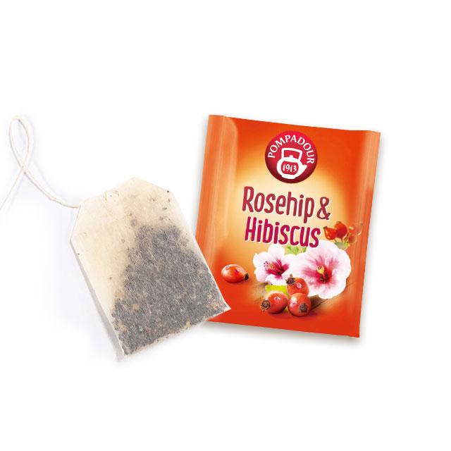 POMPADOUR（ポンパドール） ローズヒップ＆ハイビスカスフラワー20TB