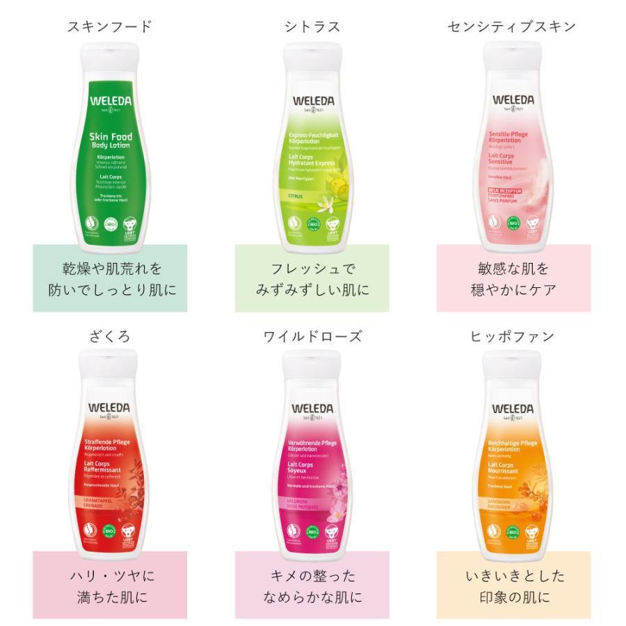 公式 正規品 ヴェレダ WELEDA スキンフード ボディミルク 200mL｜naturesway-shop｜02