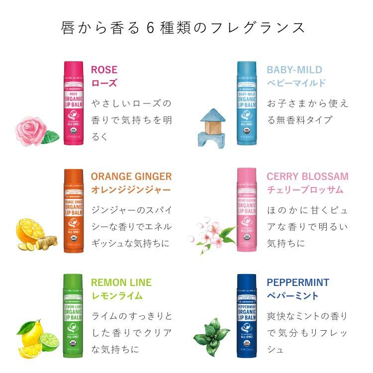Dr.Bronner's（ドクターブロナー） 公式 オーガニック リップバーム