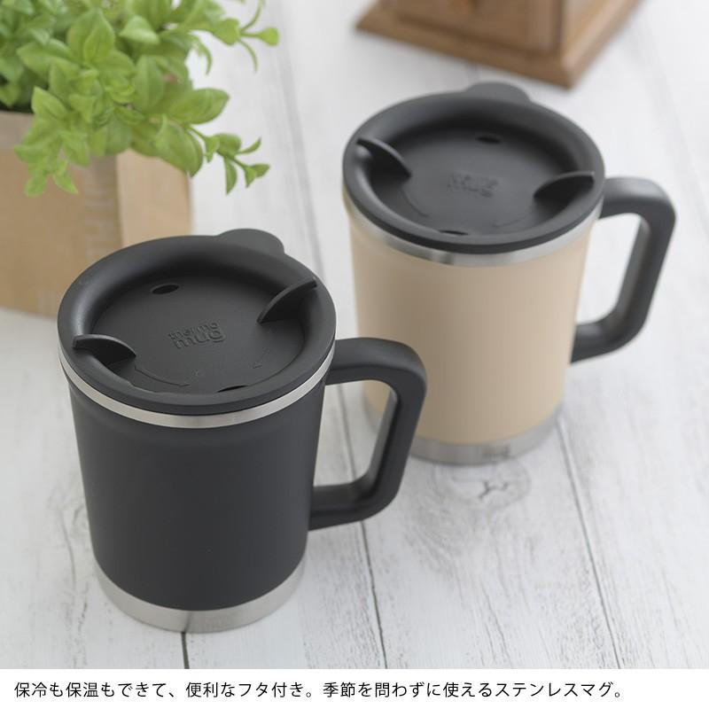 ステンレスマグカップ マグカップ 保温 保冷 フタ付き 蓋付き ステンレス Thermo Mug サーモマグ Double Mug ダブルマグ ポイント消化 Mnr 0013 Natu Robe 通販 Yahoo ショッピング