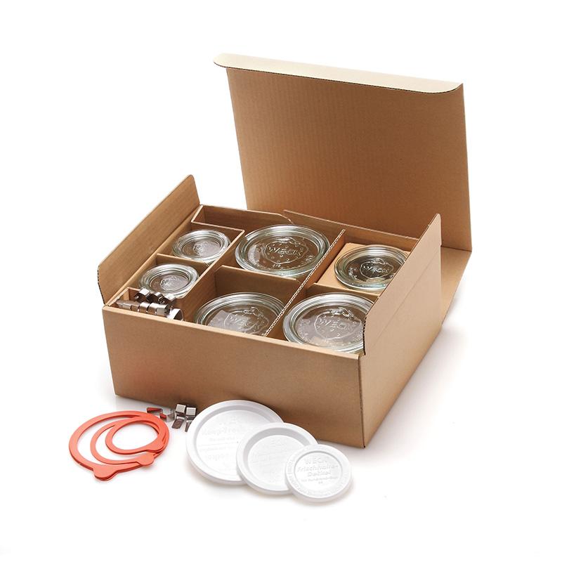 キャニスター ガラス 保存容器 おしゃれ 調味料入れ ジャム瓶 容器 Weck ウェック Canister Set Cp269 Mnr 0145 Natu Robe 通販 Yahoo ショッピング