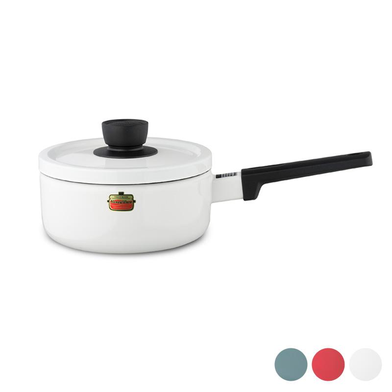 富士ホーロー ミルクパン 蓋付き おしゃれ かわいい ホーロー 琺瑯 ほうろう Ih Fujihoro Japan フジホーロー ジャパン ソースパン18cm ホーロー Solid ソリッド Mnr 06 Natu Robe 通販 Yahoo ショッピング