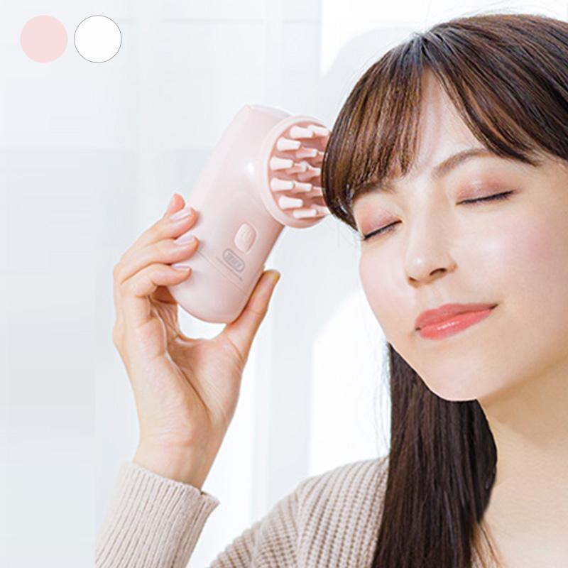 ヘッドスパ 自宅 ヘッドブラシ 電動 マッサージ おしゃれ 頭皮ブラシ Toffy Beauty トフィー ビューティー 振動ヘッドスパ Mnr 0242 Natu Robe 通販 Yahoo ショッピング