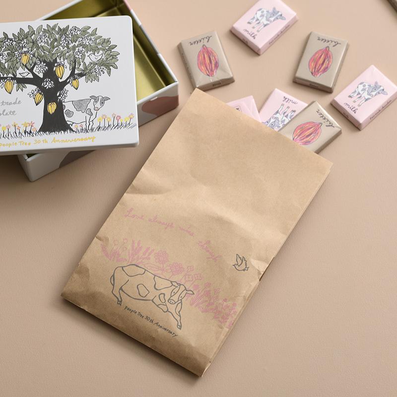 チョコレート おしゃれ バレンタイン ギフト プレゼント かわいい ミニチョコ People Tree ピープルツリー イラスト缶入り フェアトレード チョコ ミルク ビター Mnr 0518 Natu Robe 通販 Yahoo ショッピング