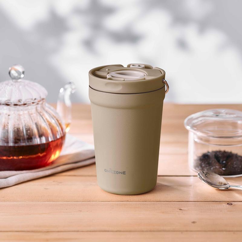 タンブラー 紅茶 専用 持ち運び かわいい フタ付き 保温保冷 ON