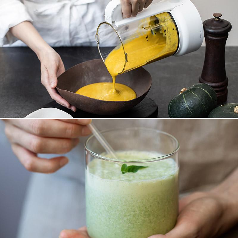 シロカ スープメーカー おうちシェフ ヒーター機能付きブレンダー