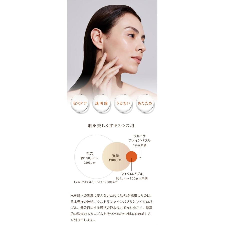シャワーヘッド 美肌 美容効果 正規品 美容家電 毛穴 頭皮汚れ 泡 ReFa