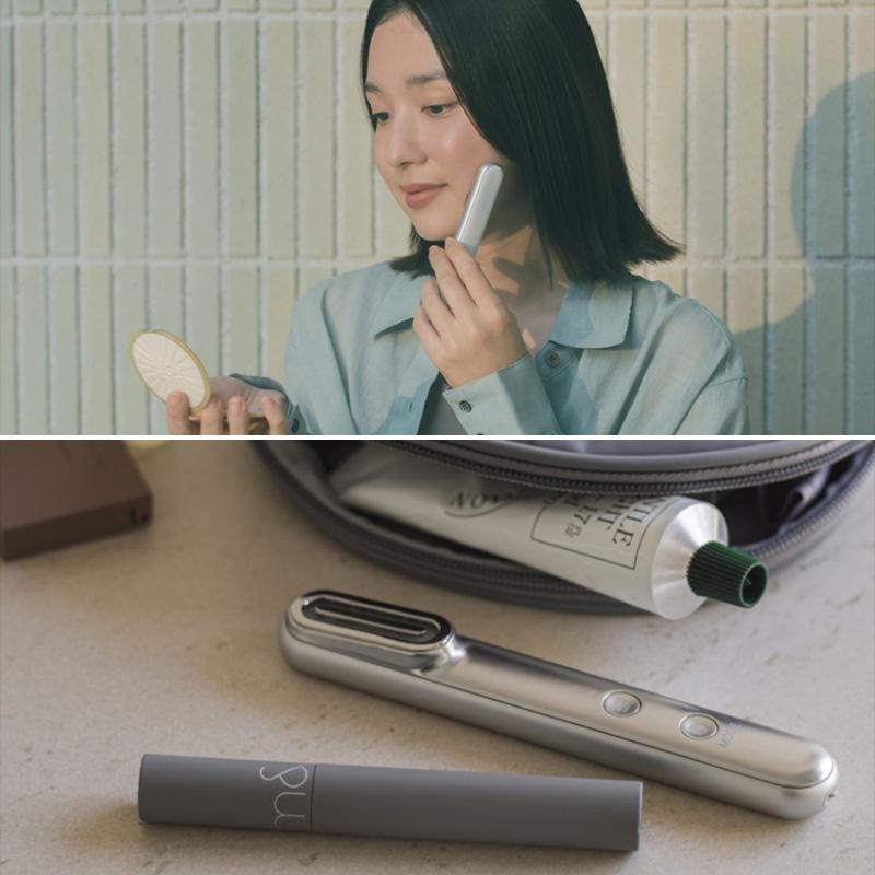 美顔器 スティック コンパクト リフトアップ EMS 温熱 表情筋 Re・De リデ Suhada スティック美顔器の画像