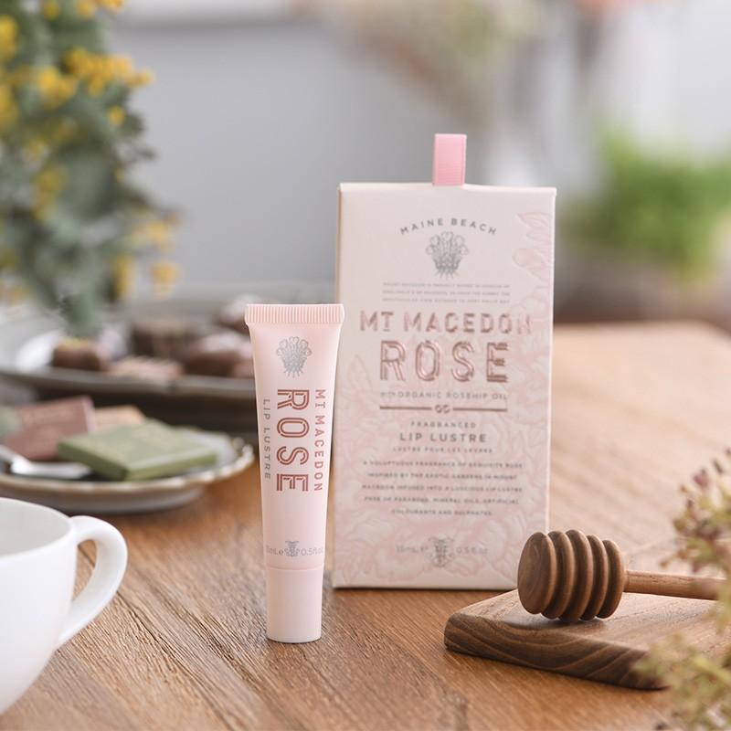 リップクリーム オーガニック 無添加 おしゃれ 保湿 シアバター ローズ Maine Beach マインビーチ Mt Macedon Rose リップバーム 15ml Nr Natu Robe 通販 Yahoo ショッピング