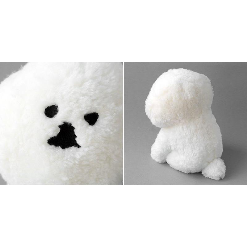 ぬいぐるみ かわいい ふわふわ 犬 肌触り 白 癒し CLASKA DO クラスカ