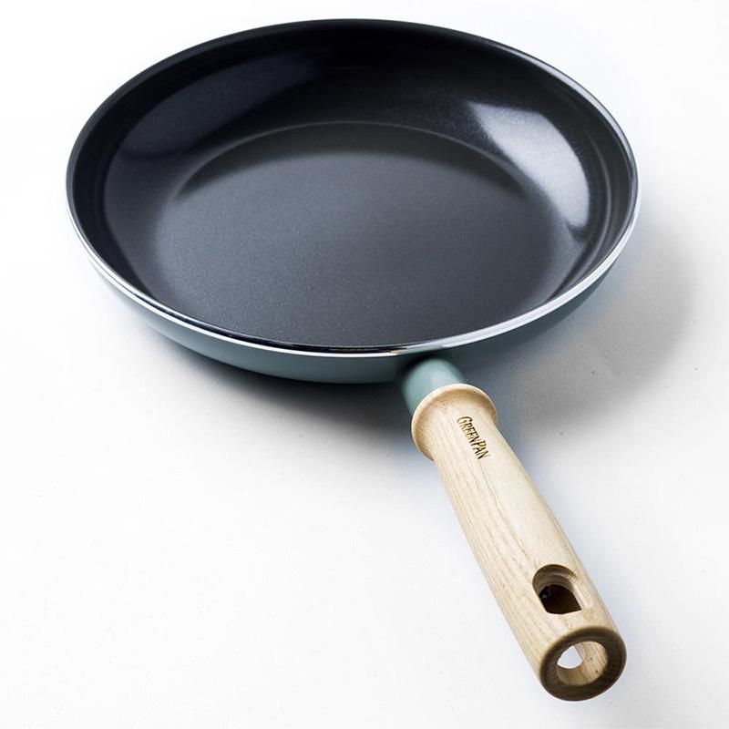 フライパン 浅型 IH対応 ガス対応 おしゃれ 北欧 安全 焦げ付きにくい GreenPan グリーンパン メイフラワー フライパン 26cmの画像