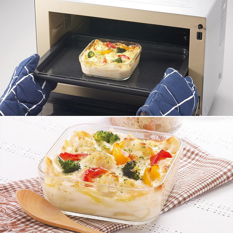 保存容器 耐熱ガラス スタッキング 電子レンジ オーブン 食洗機 iwaki