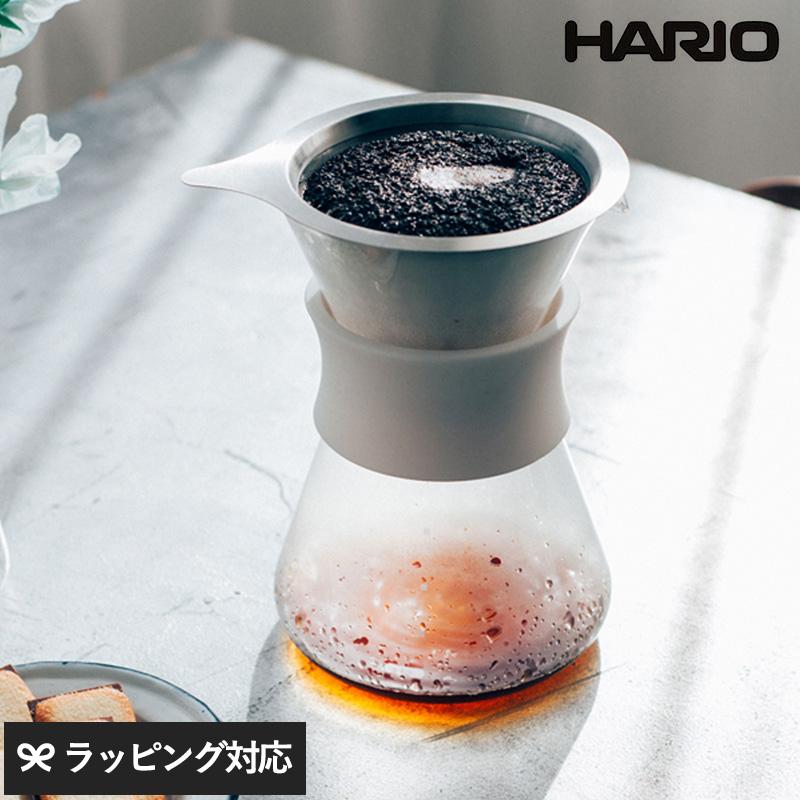 コーヒードリッパー 耐熱ガラス コーヒーサーバー ステンレス コーヒードリッパー 耐熱ガラス コーヒーサーバー ステンレス
