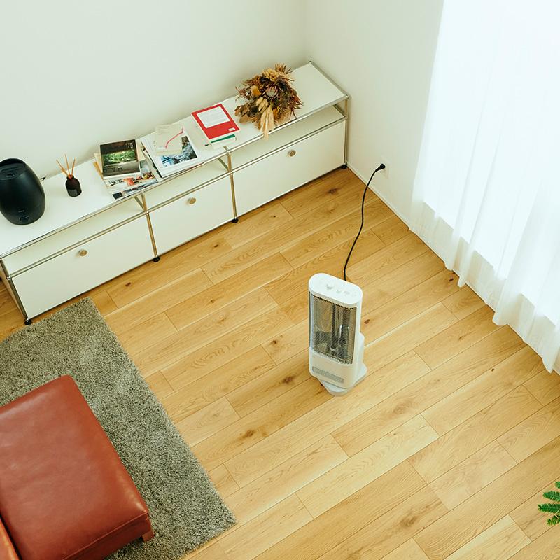 暖房器具 省エネ 暖房機 おしゃれ 遠赤外線ヒーター 人感センサー 首