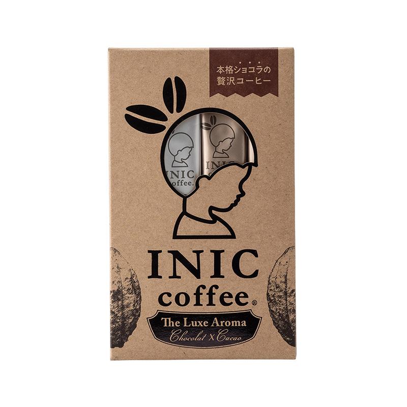 インスタントコーヒー カフェモカ デザートコーヒー  INIC coffee イニックコーヒー リュクスアロマ ショコラ×カカオ 6cups｜naturobe｜03