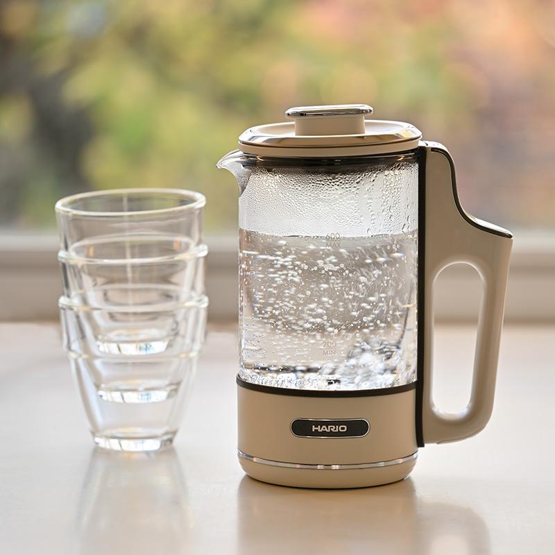 キッチン用品 ティーポット ティーメーカー 電気 ガラス おしゃれ