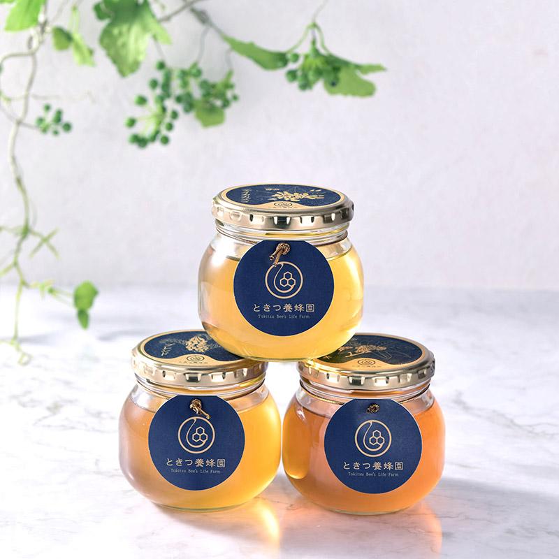はちみつ 蜂蜜 3種セット ギフト 天然 国産 安心 ときつ養蜂園