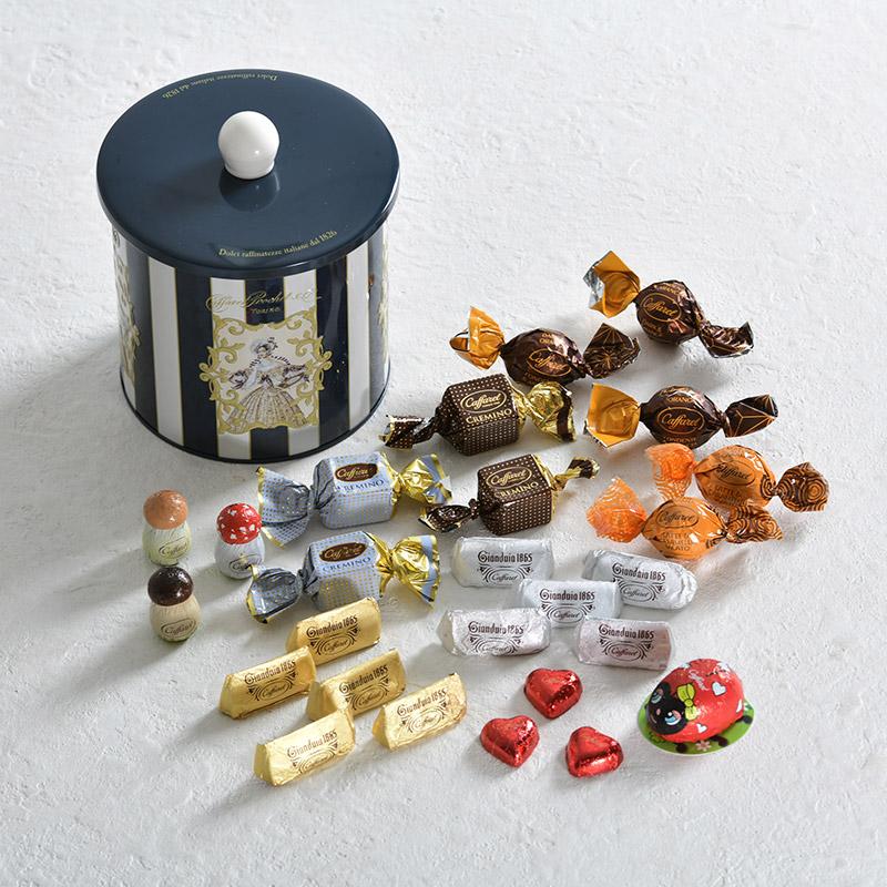 チョコレート カファレル ポット缶 ギフト かわいい おしゃれ 高級