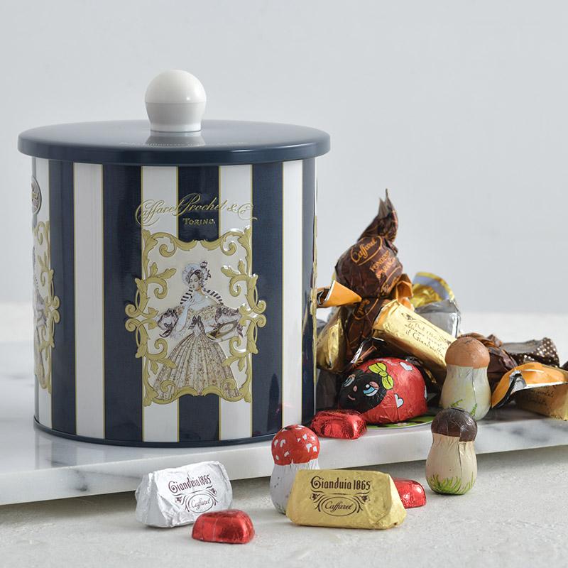 チョコレート カファレル ポット缶 ギフト かわいい おしゃれ 高級