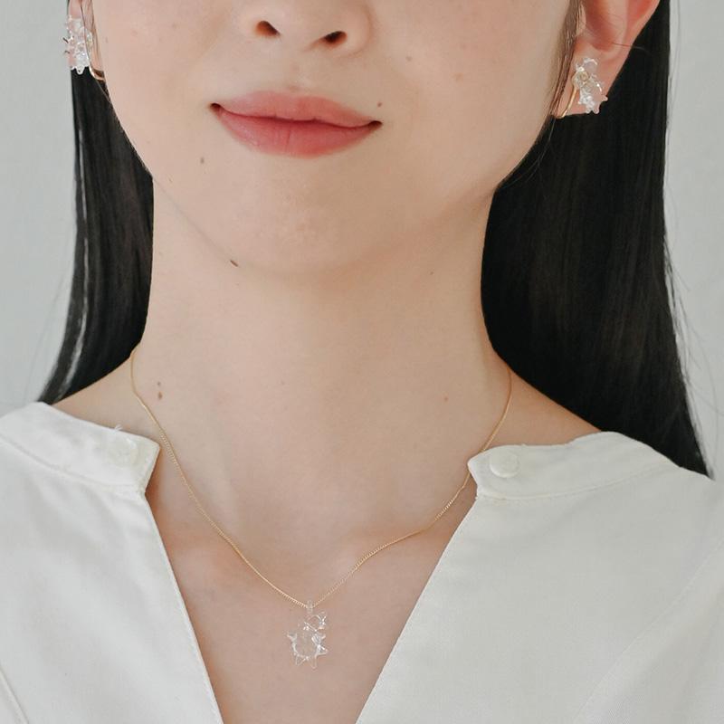 ネックレス レディース ガラス おしゃれ 日本製 HARIO Lampwork Factory ハリオランプワークファクトリー  ネックレス ホシアカリ |  | 05