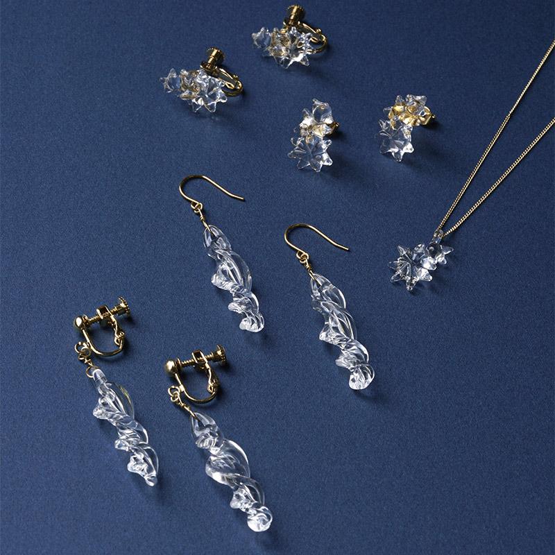 ネックレス レディース ガラス おしゃれ 日本製 HARIO Lampwork Factory ハリオランプワークファクトリー  ネックレス ホシアカリ |  | 06