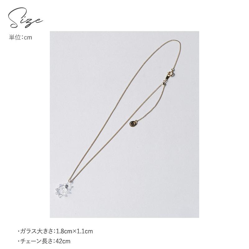 ネックレス レディース ガラス おしゃれ 日本製 HARIO Lampwork Factory ハリオランプワークファクトリー  ネックレス ホシアカリ |  | 07