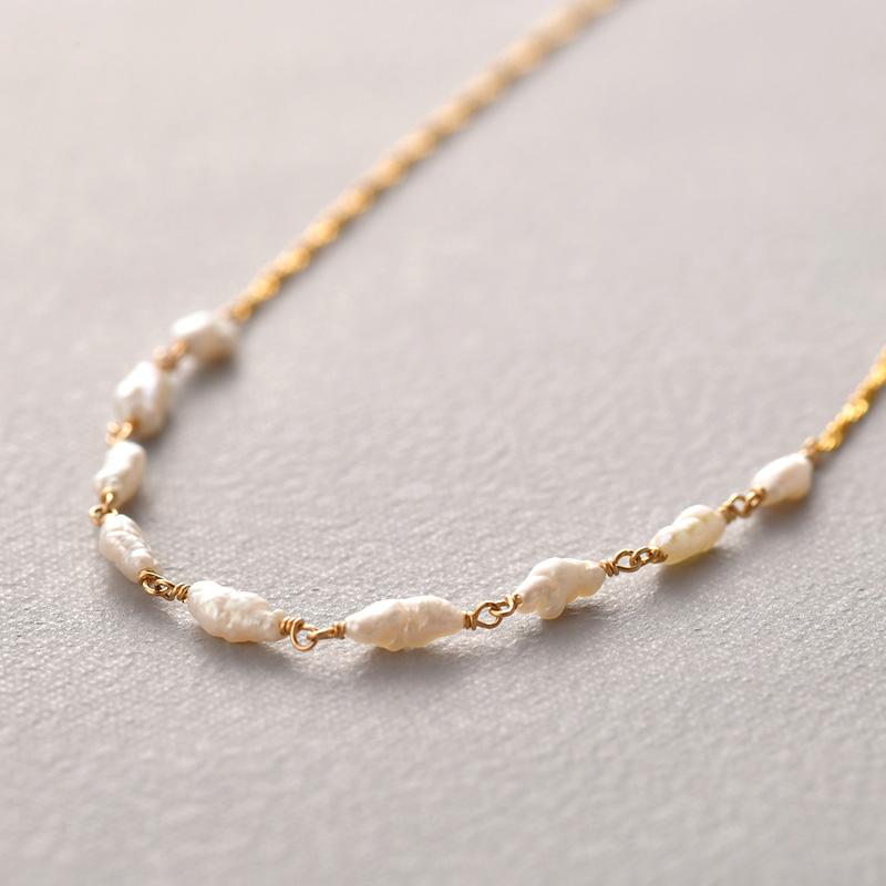 アクセサリー ネックレス レディース おしゃれ パール 淡水パール 上品 