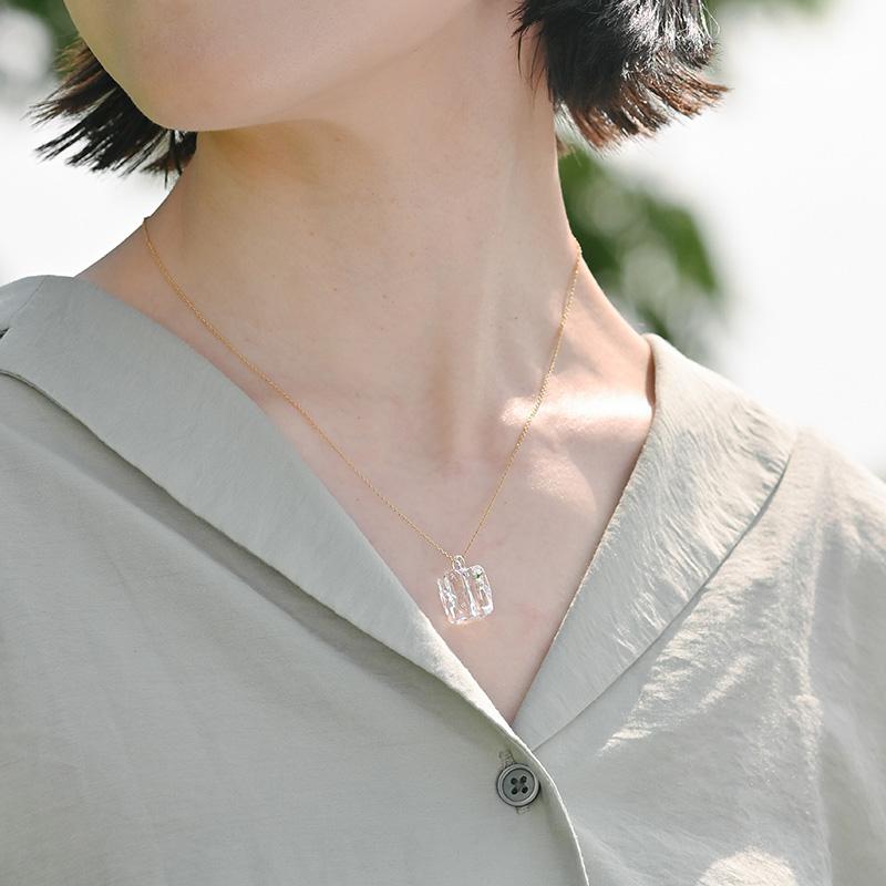アクセサリー ジュエリー ネックレス レディース ガラス おしゃれ 日本製 HARIO Lampwork Factory ハリオランプワークファクトリー ネックレス グレイシア