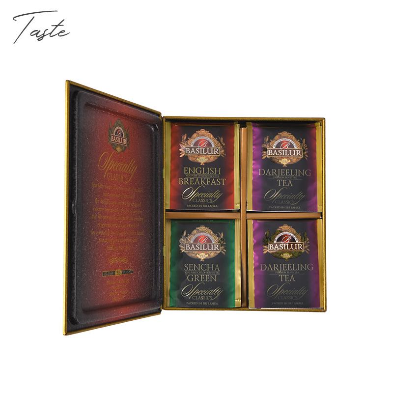 ☆新品 未開封☆ BASILUR バシラー ★5箱セット★ 飲料 紅茶 ティーバッグ 茶葉 おしゃれ かわいい パッケージ ブック