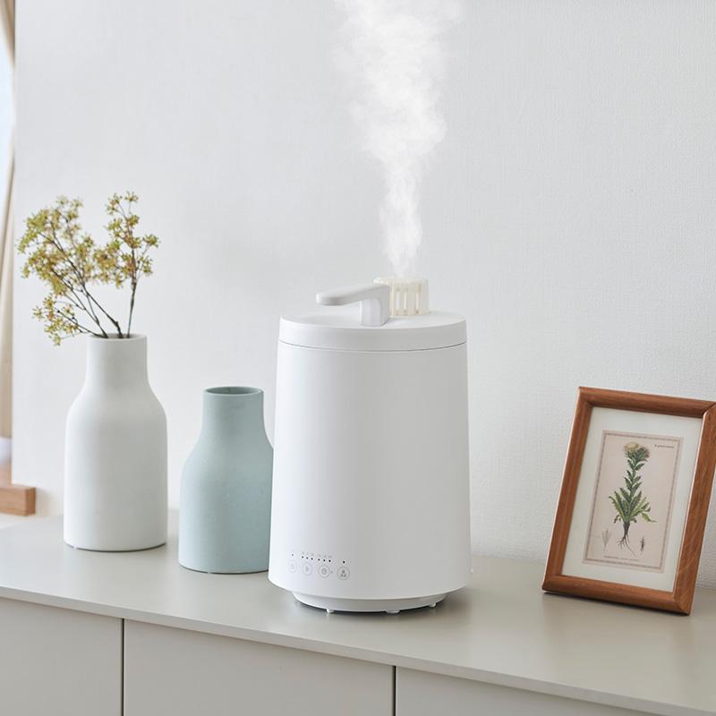 加湿器 スチーム式 おしゃれ 大容量 上部給水 安心 お手入れ DOSHISHA