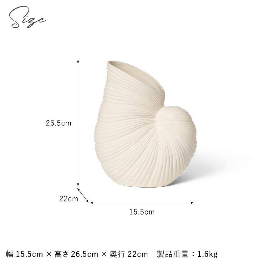 ferm LIVING ファームリビング シェルベース Shell Vase  北欧 人気 オブジェ 置物 飾り インテリア 雑貨 デンマーク プレゼント |  | 07
