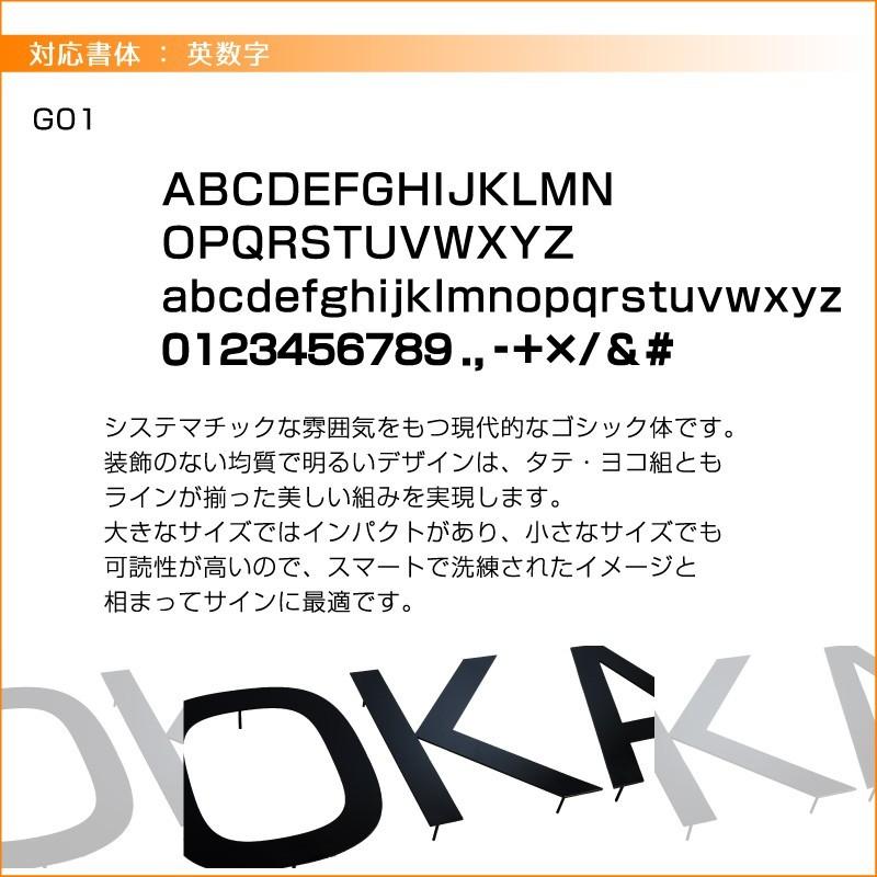 単文字表札 ワンピース 英数字 １文字価格 縦40 300mmの豊富なサイズから選べます G Onepiece Modelloluxury 通販 Yahoo ショッピング