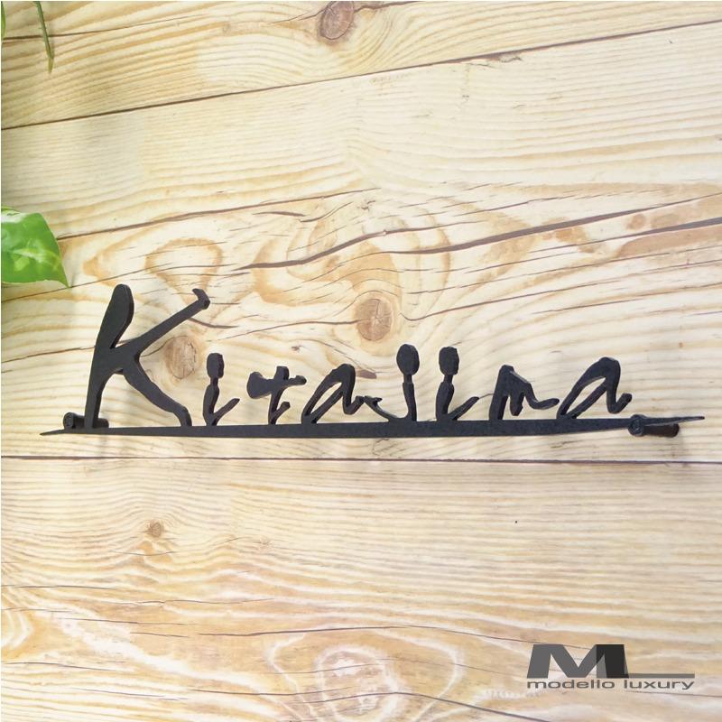 表札 おしゃれ 戸建て ステンレス アイアン C art series