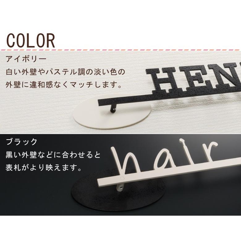 表札オプション らくピタ 丸型タイプ ピンタイプ用 : MODELLOLUXURY