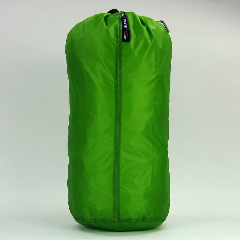 スタッフバッグ イスカ Ultra Light Stuff Bag 5(ウルトラライト スタッフバッグ 5) 5L グリーン
