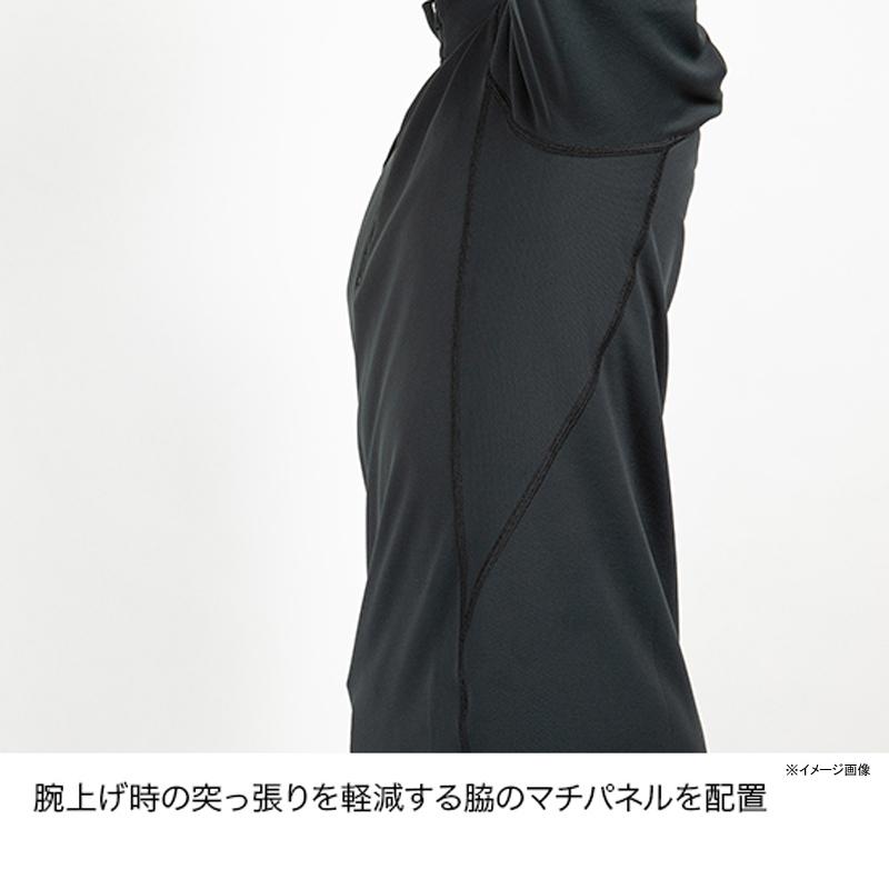 アンダーウェア(メンズ) ファイントラック メリノスピン サーモ ジップネック メンズ L ブラック(BK)｜naturum-fashion｜08